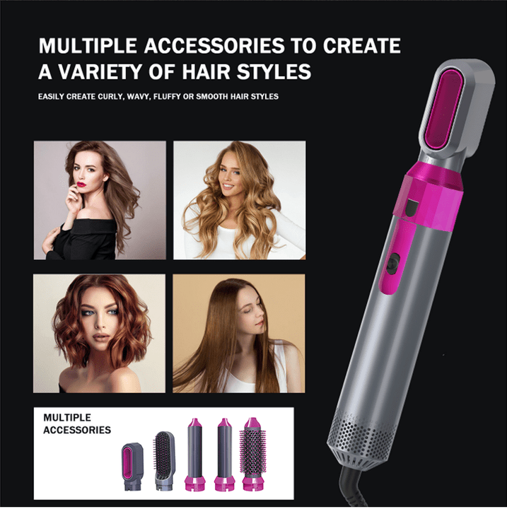 Hot Air Dryer Brush (5-in-1)